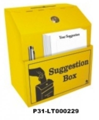 LOCKOUT SUGGESTION BOX